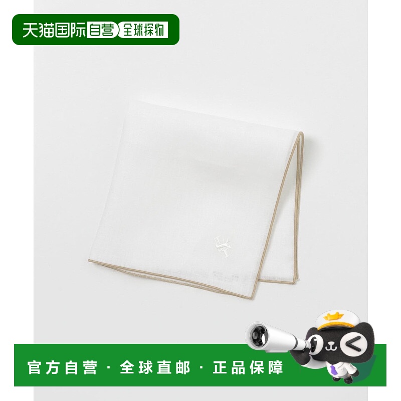 1h可退 日本直邮LIFE STYLE TAILOR 男装 麻质口袋巾 DT441UL703