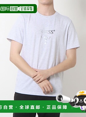 日本直邮Guess 无框三角 logo T恤 [GU1432EM28681]