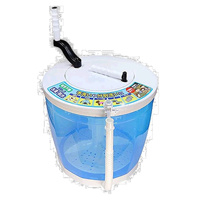 【日本直邮】ELPA朝日电器 灾害用手动洗衣机 2kg WS-01