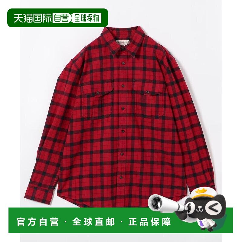 日本直邮FILSON 男装 全棉长款工装衬衫 防滑下摆设计 1001239100图片
