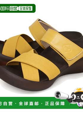 日本直邮RegettaCanoe CJLW-5524a 交叉带坡跟凉鞋休闲鞋 CJLW552
