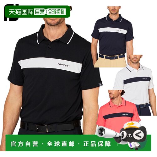 日本直邮FootJoy 男士短袖 Polo 衫“FJ-S25-S02”胸围2025 年春