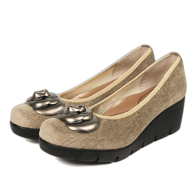 日本直邮高跟鞋 坡跟鞋 FIRST CONTACT 坡跟鞋 女 鞋跟5.5cm 396