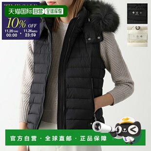 羽绒背心 女士 ORSIERA 毛皮连帽 LTAT23A4900 日本直邮TATRAS