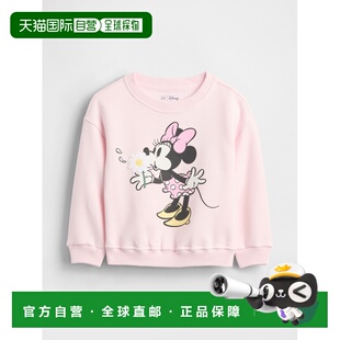 1h可退 日本直邮GAP儿童联名迪士尼复古软糯卫衣 881923