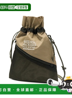 日本直邮 FREDRIK PACKERS PINION POUCH 网状抽绳迷你单肩斜挎包