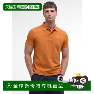 网眼棉质 经典 刺绣logo Polo衫 日本直邮Barbour 1h可退 男女同款