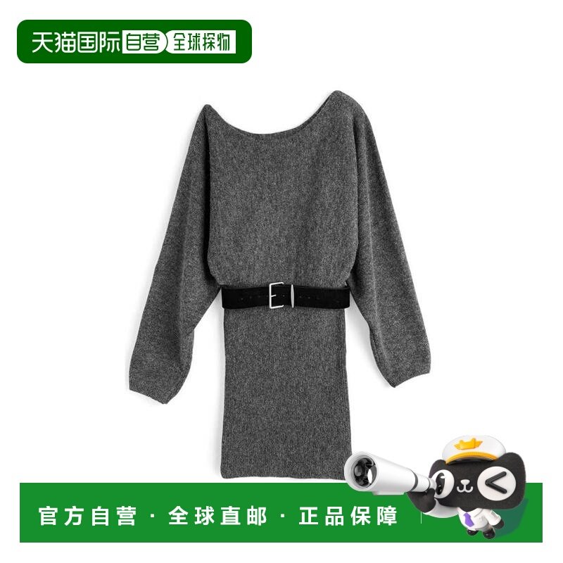 日本直邮日潮 GRL腰带款单肩针织迷你连衣裙at2608,女装/女士精品,连衣裙,淘宝优惠券,粉丝福利购,淘宝优惠卷
