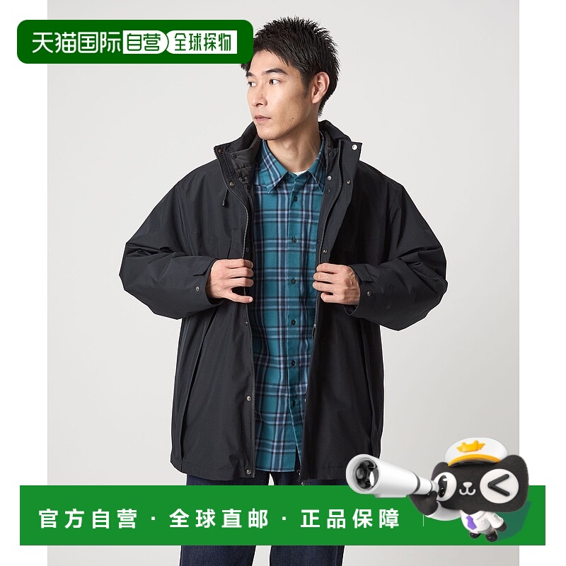 1h可退 日本直邮+phenix男装3WAY羽绒外套防风拨水设计 322550000