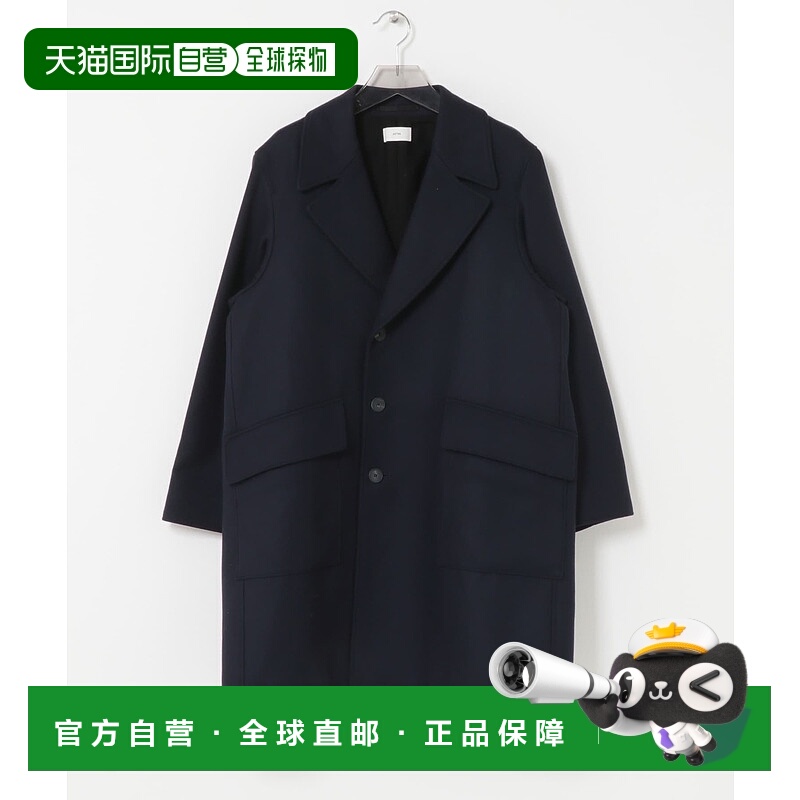 1h可退 日本直邮ATON 男装 160S 二重织半双排扣 Chester Coat A