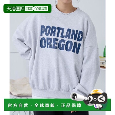 1h可退 日本直邮MONO-MART PARAMUS MINNESOTA LOGO CREW NECK SW
