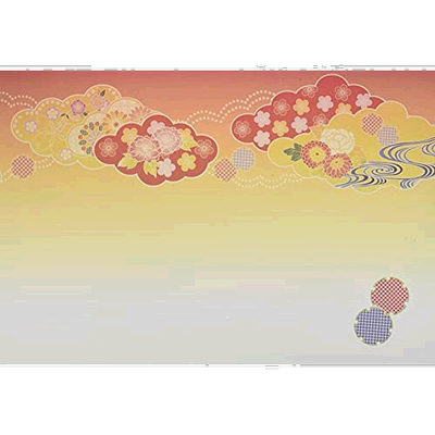 【日本直邮】Nagao燕三条 云彩 绚烂风 餐垫 26x38cm 100枚 22271