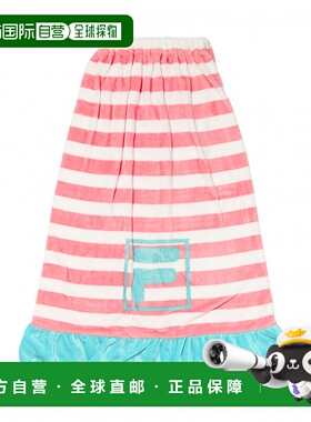 日本直邮FILA-Fila Hem Frill边框包裹毛巾123402 Junior（儿童/F