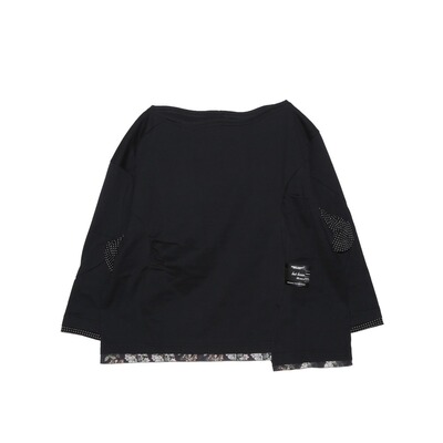 日本直邮UNDERCOVER 女装 纯棉长袖T恤 丝棉混纺内里 吹口气泡设