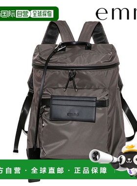 日本直邮emmi 包袋2025 年秋冬环保防水基本款背包大容量环保防水