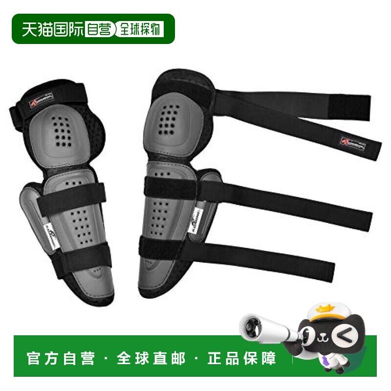 【日本直邮】KOMINE摩托车配件护膝骑士护具灰色不分尺寸SK-60825图片