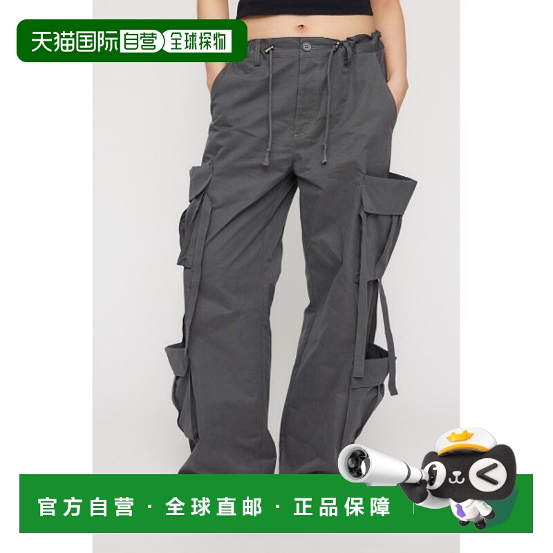 1h可退 日本直邮LAGUA GEM 女士侧袋松垮束腰休闲长裤  510ISA311