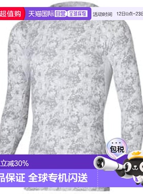 【日本直邮】达亿瓦 钓鱼打底衫 DU-6021S 白色迷彩