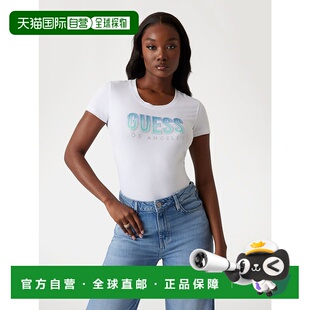 Glitter Degrade T恤 GU1432E 短袖 Tee 日本直邮Guess Logo