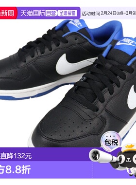 日本直邮Nike Big Nike Low 运动鞋黑色/峰白-亮皇家蓝355152 018