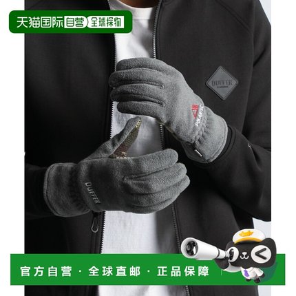 1h可退 日本直邮DUFFER男装 POLARTEC经典200 保暖抓绒手套 迷彩
