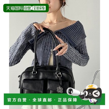 日本直邮Classical Elf 今季必备潮流带 charm 肩包 C04519AW0119