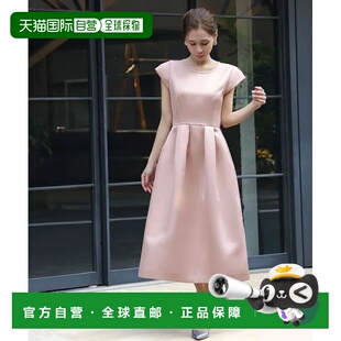 婚礼洋装 1h可退 摆裙中长款 女士2WAY设计缎面修身 日本直邮GIRL