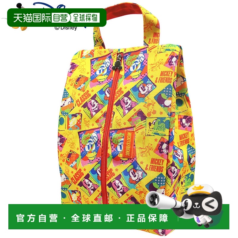 日本直邮迪士尼米老鼠米奇微笑鞋袋 Marushin 出品“2335045800”