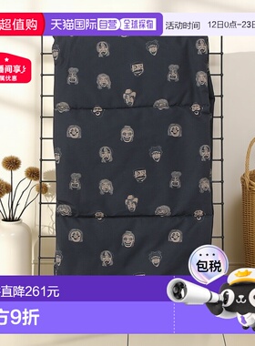 1h可退 日本直邮gym master 男女同款 中棉绗缝围巾 多彩印花 保