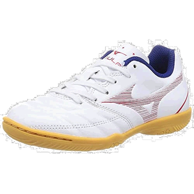 【日本直邮】美津浓REBULA CUP Jr IN儿童足球鞋 白/红21.0cm 3E