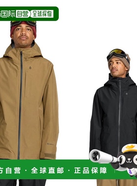 日本直邮VOLCOM TESTER 3L GORE-TEX 男女冲锋衣防水 Gore-Tex 滑
