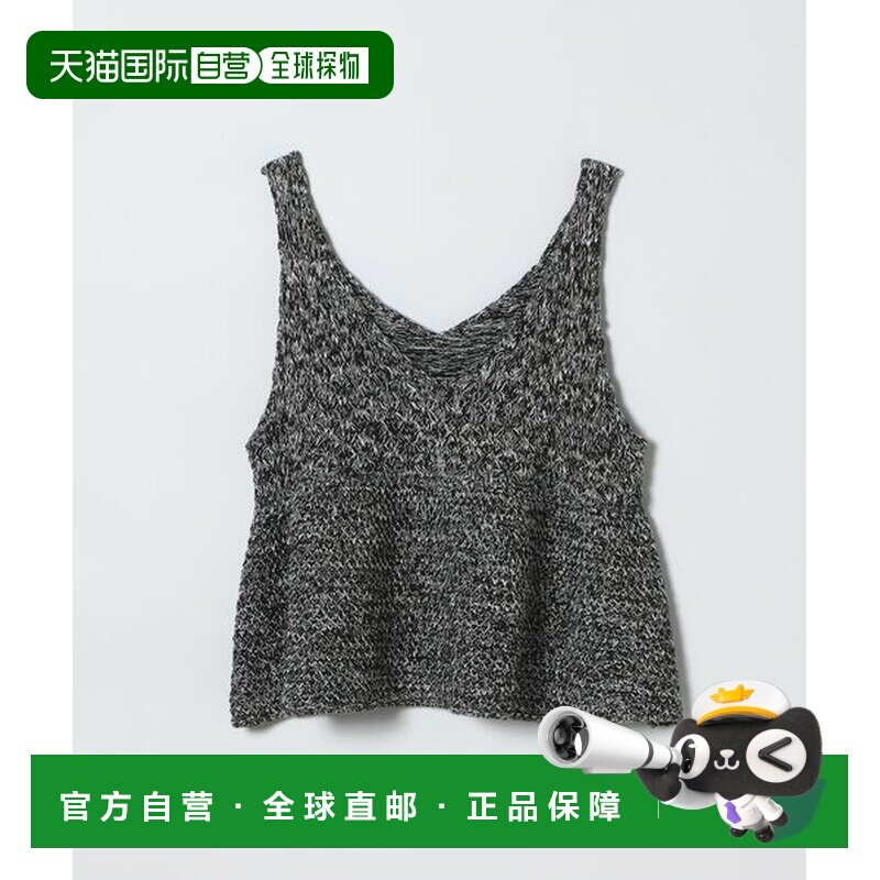 日本直邮JEANASIS 女装 棉质双穿佩普拉针织背心 672140