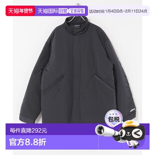 1h可退 日本直邮THOUSAND MILE男装宽松绗缝短款模斯外套半拉链设