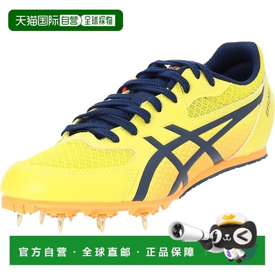 【日本直邮】亚瑟士EFFORT 13 田径钉鞋 1093A167 黄色/深蓝