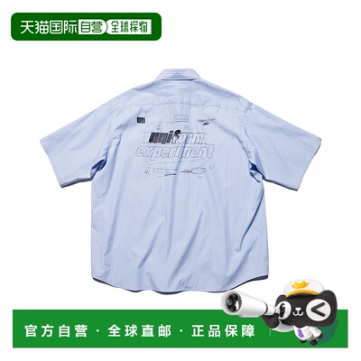 1h可退 日本直邮uniform experiment 男女同款 未完成感印花短袖