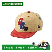 日本直邮日潮 146 9105 MIKIHOUSE泰国制DB黑熊遮阳鸭舌帽