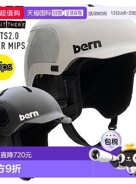 日本直邮2026 bern Watts 2.0 Winter Mips 滑雪单板滑雪等运动头