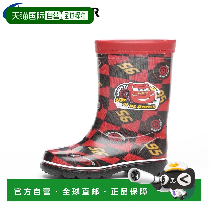 日本直邮Moon Star/月星 Romp C62 汽车总动员款儿童雨靴 红色 13图片