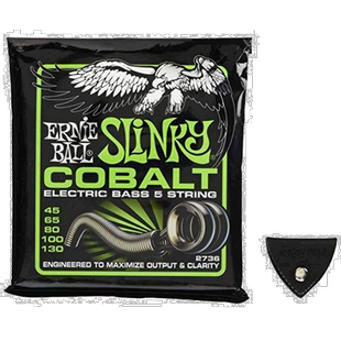 【日本直邮】ERNIE BALL电贝斯弦45-130 5弦COBALT SLINKY BASS