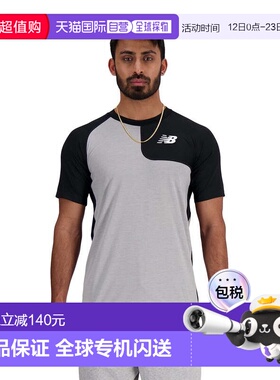 日本直邮New Balance 男士棒球不对称半袖T恤 左投手用 MT41704LB