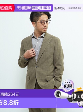 1h可退 日本直邮MEN'S MELROSE 男士舒适旅行风格单西外套 A0451F