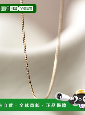 1h可退 日本直邮cui-cui K10YG黄金意大利式项链 40cm 日本进口黄