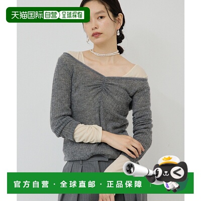 1h可退 日本直邮GALLARDAGALANTE 女士 阿尔帕卡羊毛宽松针织衫