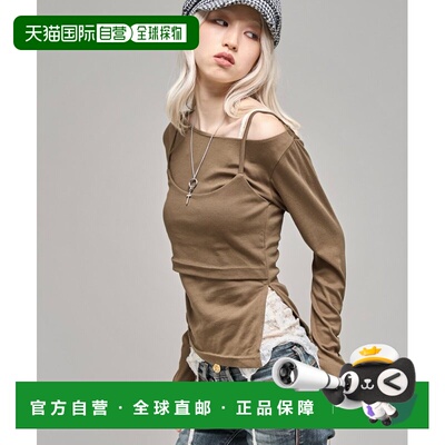 日本直邮WHO'S WHO gallery 女装 层叠褶皱设计T【付后1h可退】