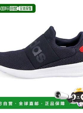 日本直邮阿迪达斯男子一脚蹬网眼透气松紧带再生材料Cloudfoam简L