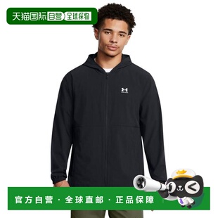日本直邮UNDER ARMOUR 巴耶乌纹男士防风衣 1386555 001