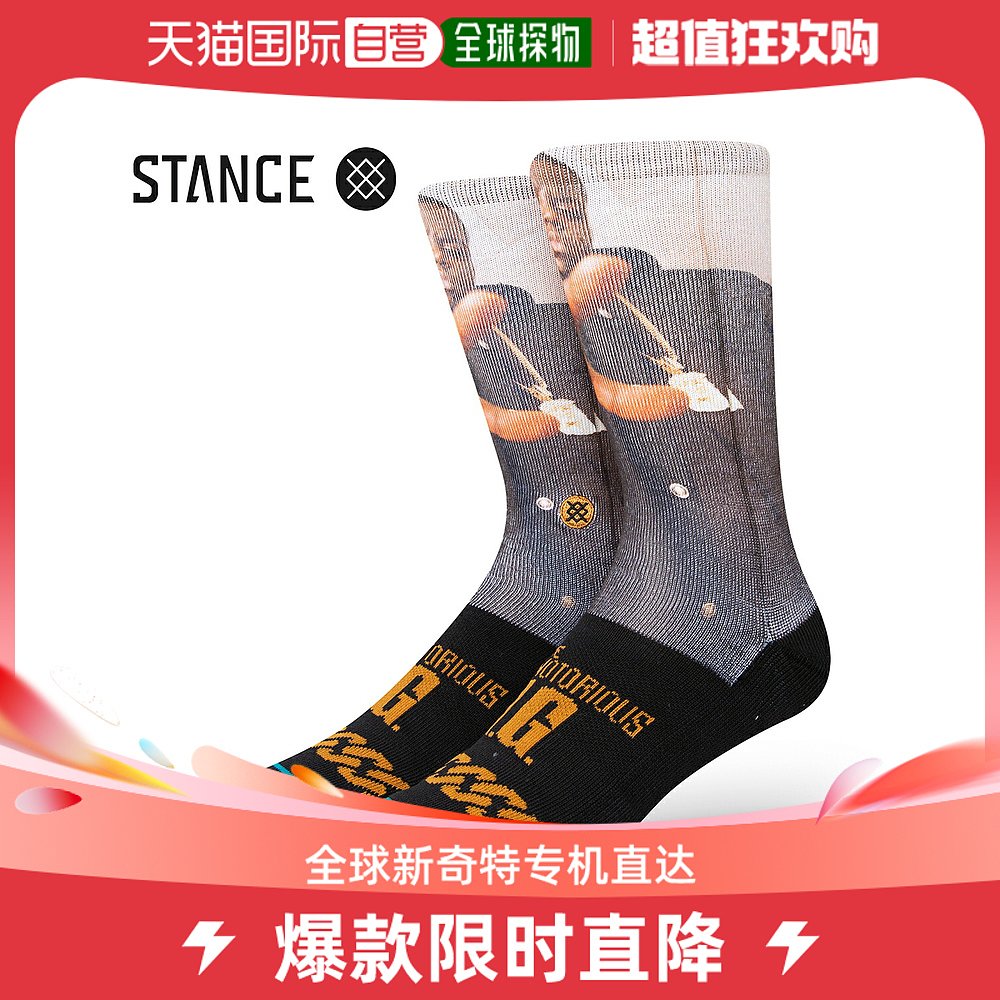 自营｜STANCE SOCKS X NOTORIOUS BIG男士THE KING OF NY袜子A5