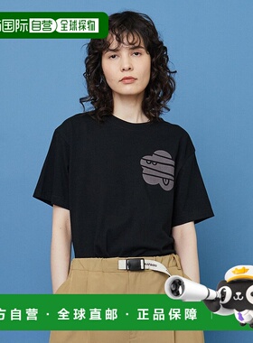 1h可退 日本直邮FRAPBOIS 男女同款帕克图案T恤 B1543PUT701