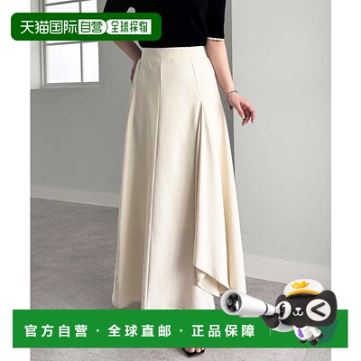 日本直邮GeeRA Ruffle Flare 中长裙半身裙a字裙长裙裙子