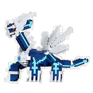 【日本直邮】Kawada河田 微型积木Nanoblock 宝可梦帝牙卢卡NBPM_